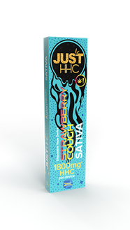 JustHHC Disposable Vape 1800mg 2ml Strawberry Cough