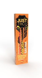 JustTHCo Disposable Vape 1500mg 2ml Strawberry Cough