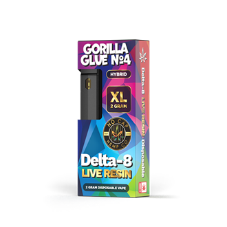 D8 Live Resin Disposable Gorilla Glue 2 Grams