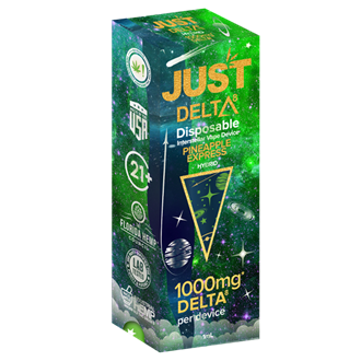 Just Delta8 Disposable Vape Pineapple Express Vape (6 Pack with Display)