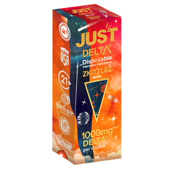 Just Delta8 Disposable Zkittlez Vape (6 Pack with Display) 