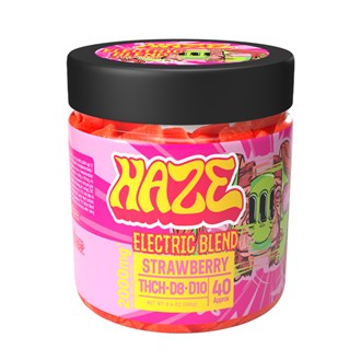 Haze Sativa Electric Blend  Strawberry 2000mg Gummy 