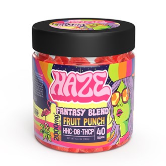 Haze Hybrid Fantasy Blend  Fruit Punch 2000 mg Gummy 