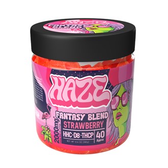Haze Hybrid Fantasy Blend Strawberry 2000 mg Gummy 
