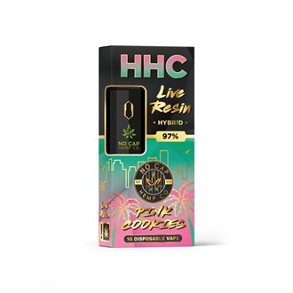 NoCap - HHC + Live Resin Disposable 1g Pink Cookies