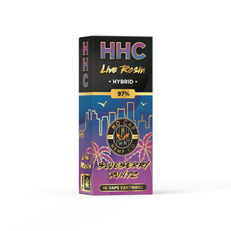 HHC Live Resin Disposable: Blueberry Runtz 1g