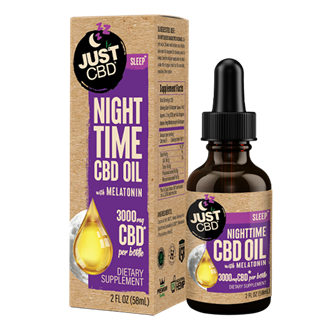 Just CBD Night Time Tincture 3000 mg