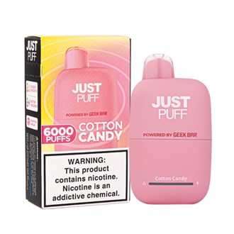 Just Puff Cotton Candy (Display box)10pk