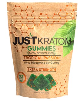 Kratom Gummies: 6 CT Tropical Passion-1box:12 count
