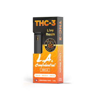 THC-3O Live Resin Disposable: L.A. Confidential 2g