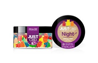 4oz Gummy Nighttime Bears: 250mg