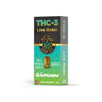 THC-3O Live Resin Cartridge: Slurricane 1g