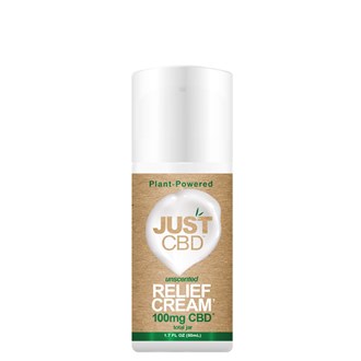 Just CBD 100 MG Airless Pump Relief Cream