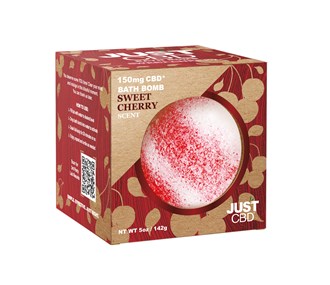 Bath Bomb Sweet Cherry Scent 150mg