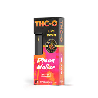 THC-O Live Resin Disposable: Dream Walker 2g