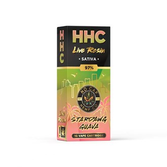 NoCap - HHC + Live Resin Vape Carts 1g Stardawg Guava